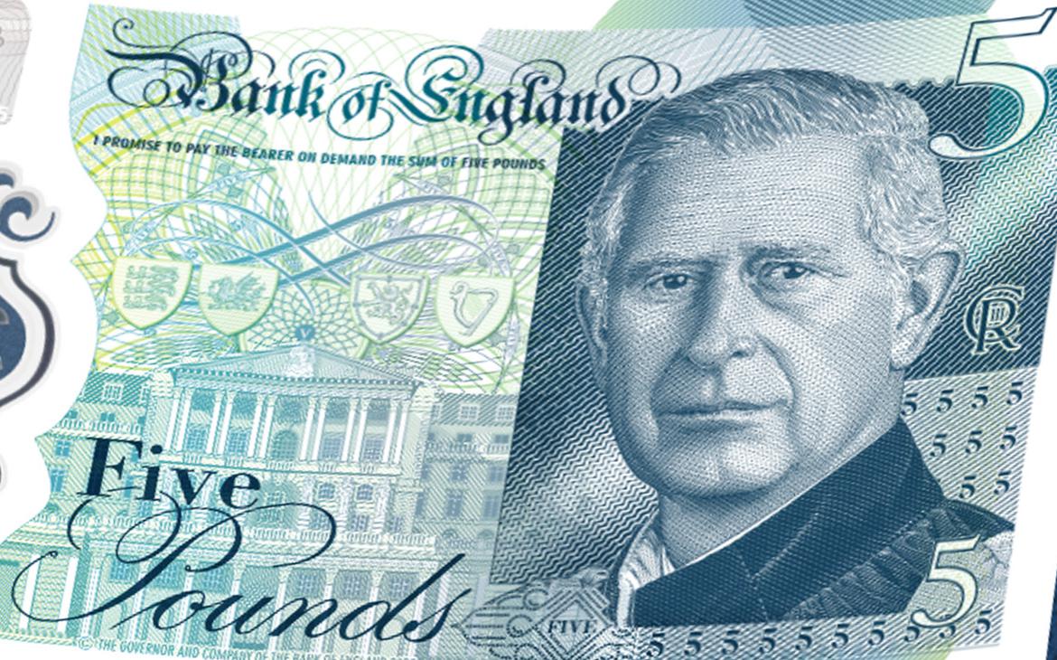 В Англии показали банкноты с портретом Карла III, которые выйдут в 2024-м