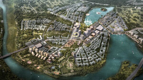 Инвестиции в инфраструктуру "Сберсити" в Москве составят 200 млрд рублей