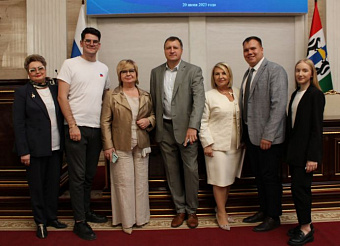 Максим Федорченко вновь избран в состав Общественной палаты Новосибирской области