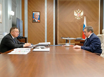 Михаил Богданов встретился с министром строительства